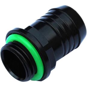 BitsPower Anschluss gerade G1/4 Pouces AG auf 13mm ID - Black ma