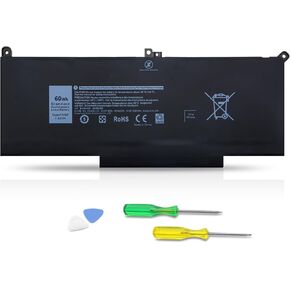 DXGH8 Laptop Battery for Dell XPS 13 9370 9380 2019 Lnspiron 13 7390 7391 2-in-1 5390 5391 7490 Latitude 3301 E3301 Vostro 5390 5391 Series 0H754V H754V G8VCF G8VCF6C HK6N5 P113G001 P82G(7.6V/52Wh) in Kuwait