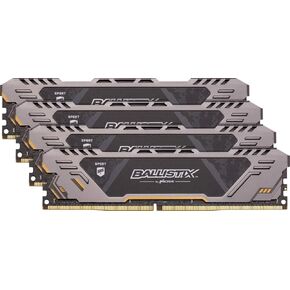 Crucial Ballistix Sport at 2666 MHz DDR4 DRAM Desktop Gaming Memory Single 16GB CL16 BLS16G4D26BFST