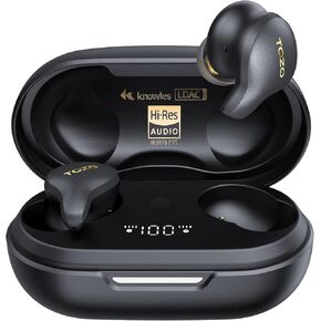 TOZO Golden X1 Wireless Earbuds Balanced Armature Driver and Hybrid Dynamic Driver, Bluetooth Headphones OrigX Pro (Renewed)