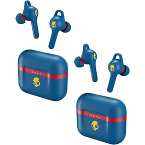 Skullcandy 2 Pack Wireless in-Ear Headphones Bundle (Indy Evo Black)