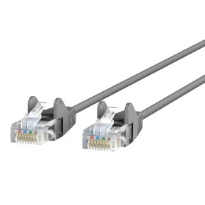 Belkin CAT6 Slim 28AWG Cable -Gray -5FT