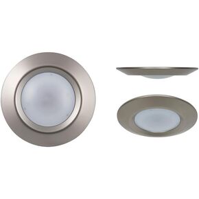 6" Disk Light 15W 850Lm 3000K Satin Nickel F8508-52-RP