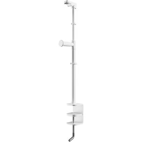 Elgato Clamp for Key Light Neo – Edge-Mounted Desk Stand, Adjustable Height & Tilt, Headset Holder, Clean White – For Key Light Neo or Facecam Neo