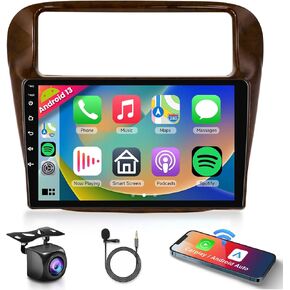 استريو لراديو السيارات مع Audio HIFI لـ Honda Odyssey 1996 1997 1998 ، 1999 ، Carplay Wireless/Android Auto 9 Inch HD Screen Android 13 GPS WiFi Bluetooth FM/RDS EQ HD Backup Camera