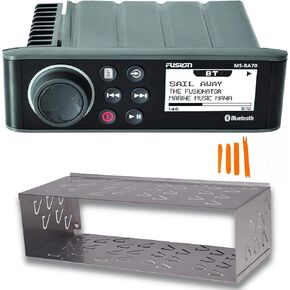 اندماج نظام الراديو البحري MS-RA70 مع MS-RA70DC DIN CAGE