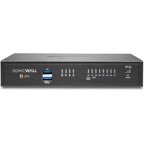 SonicWall TZ270 Network Security Appliance (02-SSC-2821) Bundled with a SonicWall 3 Year 24x7 Support for TZ270 (02-SSC-6639)