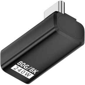 xiwai USB5.0 Extension Adapter 80Gbps Female to Female with 240W 16K 8K 5K Compatible with USB4.0 Thunderbolt3/4/5