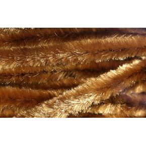 Hareline Carded Chenille Large Coffee