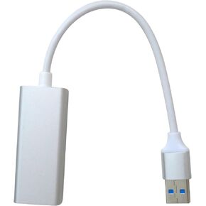 Upgraded New USB 3.0 RJ45 Port Female Adapter/Converter USB Standard Type A Male Network Connectivity to Computer
