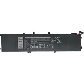 4K1VM Battery Replacement for Dell G7 17 7700 / XPS 15 7590 9550 9560 9570 / Precision 5510 5520 5530 5540 Series V0GMT W62W6 0W62W6 9TM7D 09TM7D NYD3W 0NYD3W TJDRR 0XYCW0 0NCC3D 11.4V 97Wh