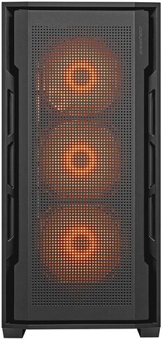 Cougar Uniface RGB PC Gaming Gaming Case Mid Tower - لوحة الأم: Mini ITX/Micro ATX/ATX/CEB/E -ATX 400MM GPU مدعومون من ARGB مراوح ARGB المدعومة مسبقًا مقبدًا 120 مم أمامي 120 ملم. in Kuwait
