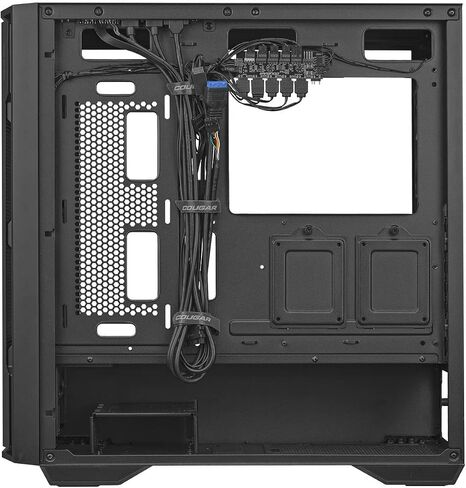 Cougar Uniface RGB PC Gaming Gaming Case Mid Tower - لوحة الأم: Mini ITX/Micro ATX/ATX/CEB/E -ATX 400MM GPU مدعومون من ARGB مراوح ARGB المدعومة مسبقًا مقبدًا 120 مم أمامي 120 ملم. in Kuwait