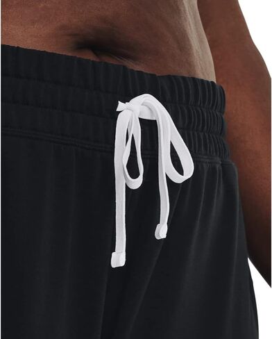 شورت Rival Terry للنساء من Under Armour، (001) أسود / / أبيض، مقاس XX-Large in Saudi Arabia