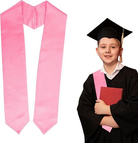 Abeillo Unisex Graduation Stole Plain Graduation Sash 2024 Honor Stole for School/Church Ceremony 51" in Saudi Arabia