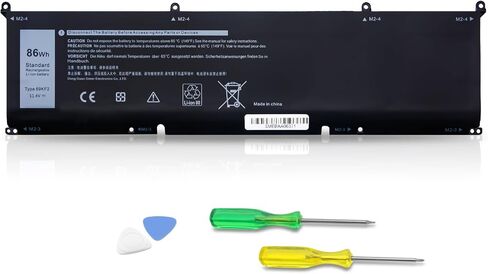DXGH8 Laptop Battery for Dell XPS 13 9370 9380 2019 Lnspiron 13 7390 7391 2-in-1 5390 5391 7490 Latitude 3301 E3301 Vostro 5390 5391 Series 0H754V H754V G8VCF G8VCF6C HK6N5 P113G001 P82G(7.6V/52Wh) in Saudi Arabia