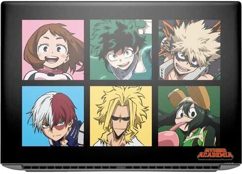 Skinit Decal Laptop Skin Compatible with HP ZBook Fury 16 G10 - Officially Licensed My Hero Academia Tomura Shigaraki Season 5 Design in Saudi Arabia