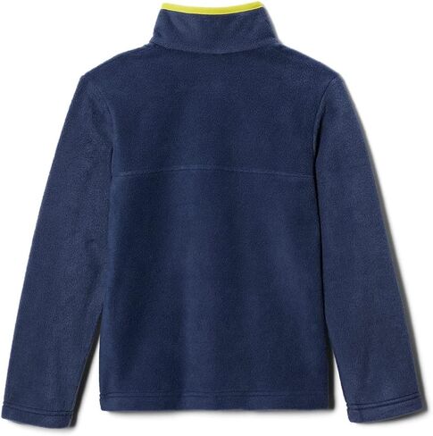 Columbia Youth Boys Steens Mtn 1/4 Snap Fleece Pull-over, Black, X-Small in Saudi Arabia