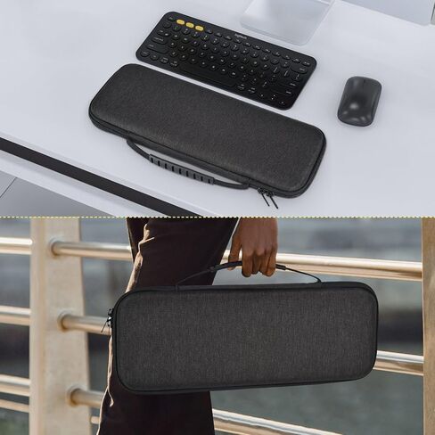 حالة لوحة المفاتيح الصلبة لحمل Logitech Pebble Keys 2 K380s و Logitech K380 غطاء لوحة المفاتيح بلوتوث ، لوحة مفاتيح لاسلكية مقاومة للصدمات. in Kuwait