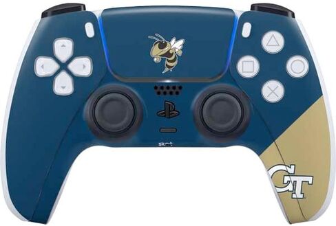 Skinit Decal Gaming Skin Compatible with PS5 Controller - Officially Licensed Georgia Institute of Technology Mascot Design in Saudi Arabia