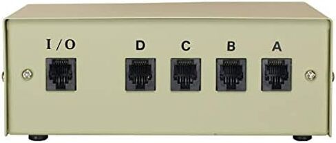RJ11 Manual Data Switch Box (2-Way) in Saudi Arabia