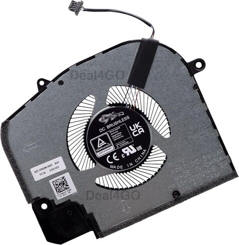 GPU Graphics Cooling Fan N49HW 0N49HW Replacement for Dell Inspiron 16 Plus 7620 Vostro 7620 with RTX 3050 in Saudi Arabia