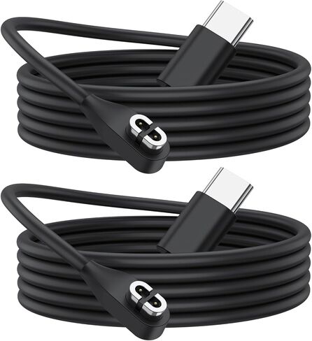 2 Pack USB C لكابل شحن Shokz ، سلك الشاحن المغناطيسي متوافق مع Aftershokz Aeropex AS800 ، Shokz OpenRun Pro ، OpenRun ، OpenRun Mini ، Opencomm Bone Headunes in Kuwait
