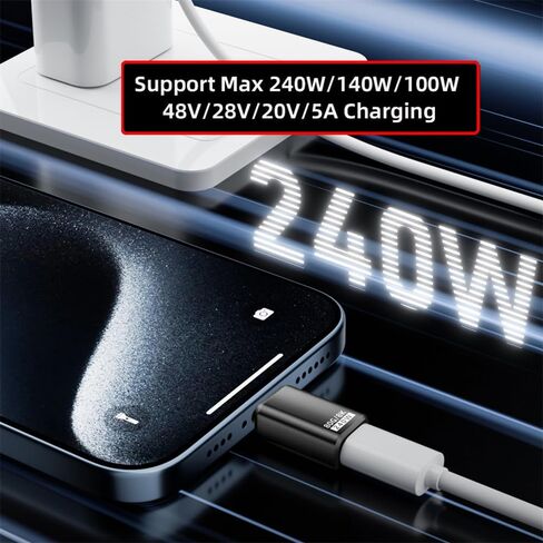 xiwai USB5.0 Extension Adapter 80Gbps Female to Female with 240W 16K 8K 5K Compatible with USB4.0 Thunderbolt3/4/5 in Saudi Arabia