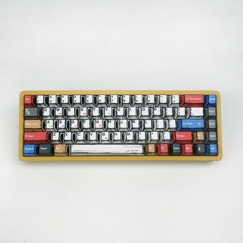 KBDiy Japanese Manga Theme Five-Sided Dye-Sublimation 143 Keys Keycaps,Cherry Profile PBT Custom Keyboard Keycap for 61/64/68/84/87/100/104/108 Mechanical Keyboard in Saudi Arabia