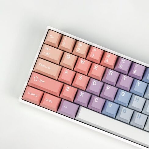 KBDiy Japanese Manga Theme Five-Sided Dye-Sublimation 143 Keys Keycaps,Cherry Profile PBT Custom Keyboard Keycap for 61/64/68/84/87/100/104/108 Mechanical Keyboard in Saudi Arabia