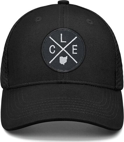 DET Detroit Trucker Hat for Men & Women & Unisex Mesh Unite State City Adjustable Baseball Cap in Saudi Arabia