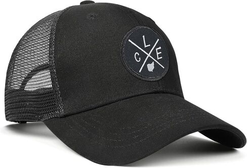 DET Detroit Trucker Hat for Men & Women & Unisex Mesh Unite State City Adjustable Baseball Cap in Saudi Arabia