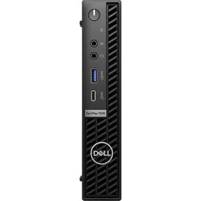 Dell OptiPlex 7000 Desktop Computer - Intel Core i7 12th Gen i7-12700T Dodeca-core (12 Core) 1.40 GHz - 16 GB RAM DDR4 SDRAM - 512 GB M.2 PCI Express NVMe 3.0 x4 SSD - Micro PC - Black (Renewed)