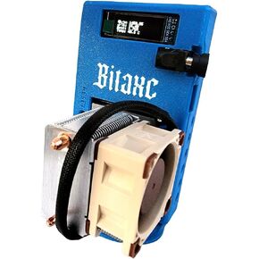 Bitaxe gamma icetower مع مروحة صامتة وحامل Axesheath