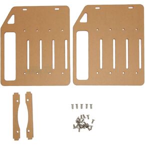 DIY Hard Drive Bracket,Multi Layer Support 3.5in Hard Drive Bracket,Easy to Install Multi Layer Acrylic Rack,for Desktop (8 Layers)
