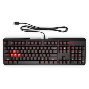 OMEN by HP Wired USB Gaming Keyboard 1100 (Black/Red)