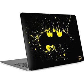 Skinit Decal Laptop Skin Compatible with MacBook Air 13in Retina (2018-2019) - Officially Licensed Warner Bros Batman Logo Yellow Splash Design