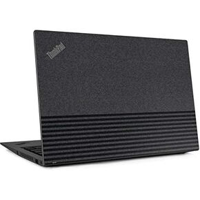 Skinit Decal Laptop Skin Compatible with Thinkpad X1 Carbon (6th Gen 2018) - Officially Licensed Originally Designed Black and Grey Stripes Design
