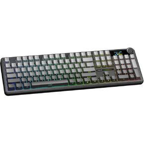 Aula F108Pro Gaming Mechanical Keyboard Full Size Custom Backlight Hot Swappable Wireless Bluetooth HiFi Switch