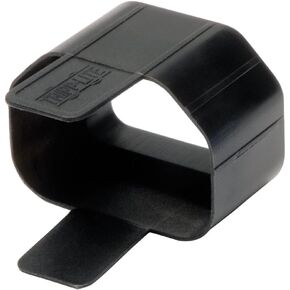 Tripp Lite PLC13BK PDU Plug Lock Connector C14 Power Cord to C13 Outlet - 100 Pack, Black