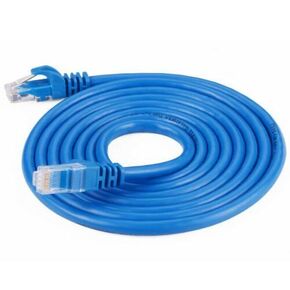 كابل Ethernet الأزرق 4 متر الأزرق: شبكات عالية السرعة ، وتوصيل أجهزة الكمبيوتر ، وأجهزة التوجيه ، والأجهزة الأخرى بسهولة