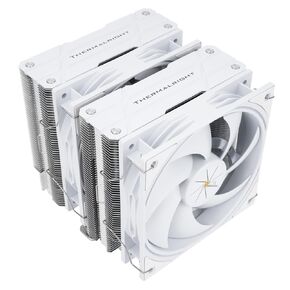 Thermalright Peerless Assassin 120 White V3 CPU Air Cooler, 6 Heat Pipes Heatsink Cooler with Dual TL-P12W PWM Fans, Top Cover Design, for AM4/AM5,Intel LGA 1851/1700/115X/1200/2011