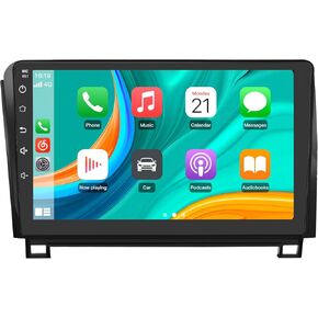 [2+64G] Vratzn Android 13 Car Radio Stereo for Toyota Tundra 2007-2013 Toyota Sequoia 2008-2018 with Wireless Carplay & Android Auto, 10-inch Touch Screen Head Unit