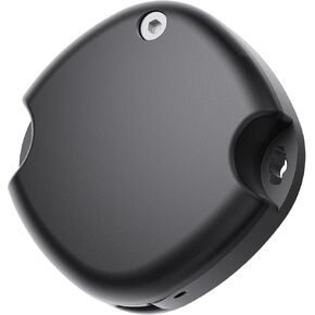 DDJ [1Pack] Ultra Magnetic Holder for Apple AirTag, Waterproof Shatterproof Case with 3M Adhesive Sticker Mount, 3 Installation Methods, Compatible with Moto Tag, for Car, Truck & Trailer, Bike, Black