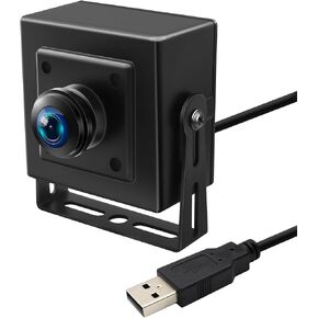 كاميرا USB 5MP مع عدسة Fisheee 180 درجة 1080P 30 إطارًا في الثانية كاميرا ويب APTINA MI5100 كاميرا أمان زاوية واسعة مع CASE CASE MINI Industrial WebCamera for Machine Vision Robotics
