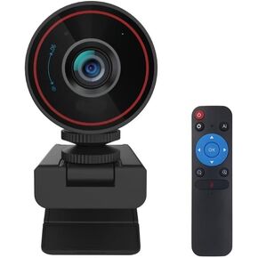 كاميرا ويب AI Humanoid Artement Camera USB مع التحكم عن بُعد 1080p مناسبة لكاميرا فيديو الكمبيوتر المحمول للكمبيوتر الكمبيوتر الشخصي مع كاميرا ويب للميكروفون