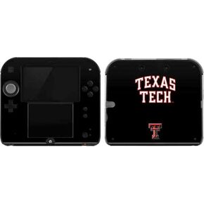 Skinit Decal Gaming Skin Compatible with 2DS - Officially Licensed College Texas Tech Bold Design