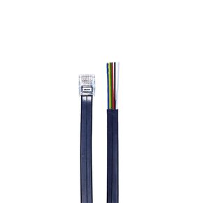 Customized RJ11 RJ12 Connector to Wire END Cable(RJ11 RJ12 to 6P WE)