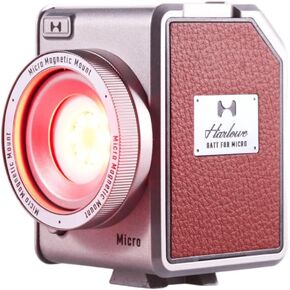 Micro 8 Spectra Master Kit 8W RGBCW Video Light 1700K-10000K Dimmable CRI/TLCI 96+, App Control, Portable Travel RGB Video and Photo Light for Content Creators