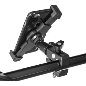 Grifiti Nootle مشبك الدراجة المعدنية GRIFITI NOOTLE و Universal Phone Mount القابلة للتعديل لجميع أجهزة iPhone ، والهواتف الذكية ، Galaxy ، Andriod ، HTC One ، Nokia ، مقاود ، ومقودات الموسيقى وموسيقى الميكروفون ، وأروز ثلاثية الأبعاد.